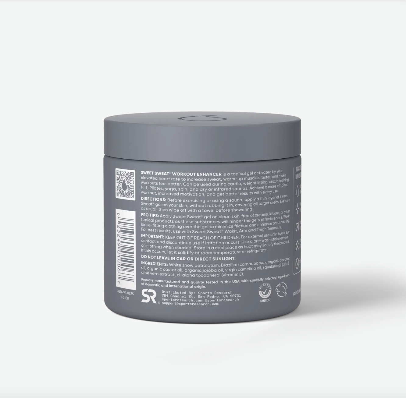 Sweet Sweat® Jar Topical Gel